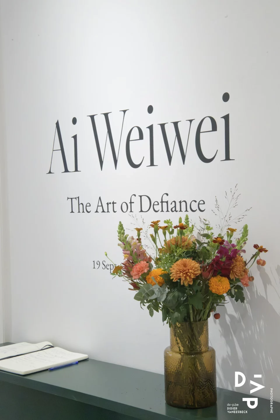 Œuvre d'Ai Weiwei, exposition The Art of Defiance, galerie Patrick Derom Bruxelles