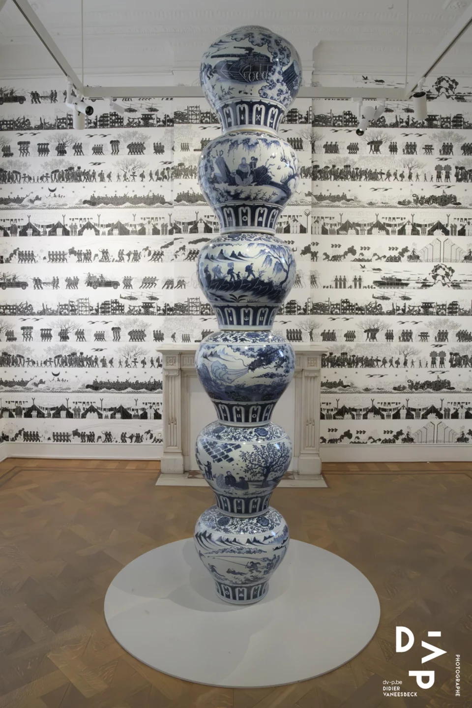 Ai Weiwei, œuvre exposée à la galerie Patrick Derom, Bruxelles